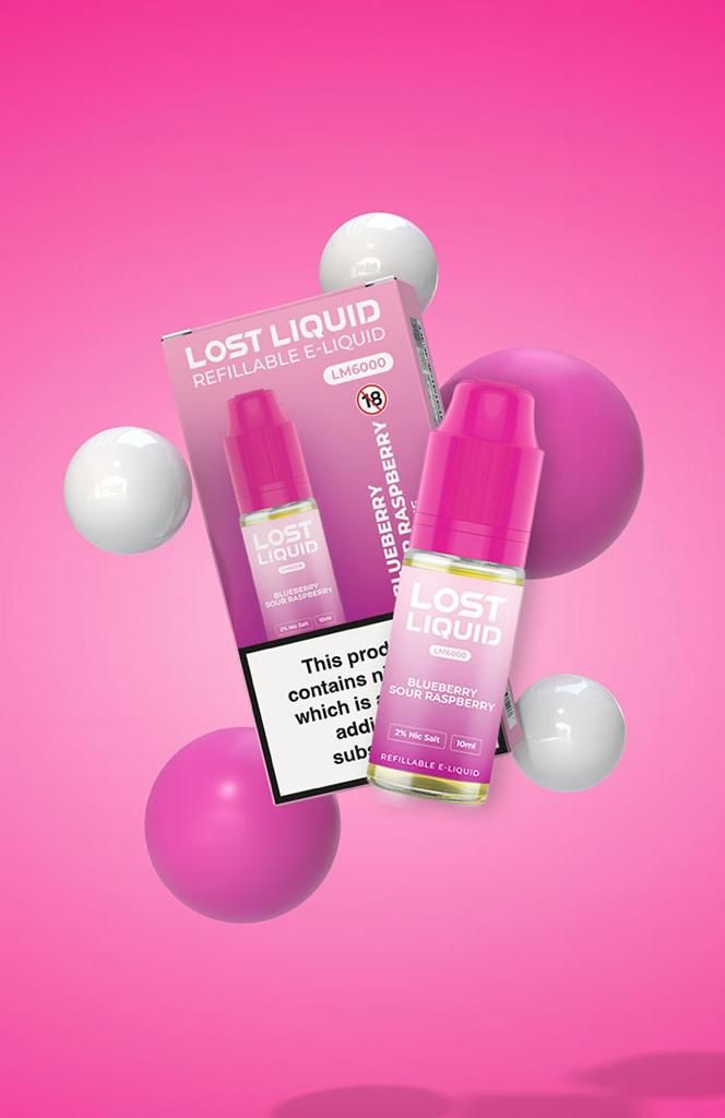 Lost Liquid Nic Salt 10ml E-liquids (Box of 10) - Best Vape Wholesale