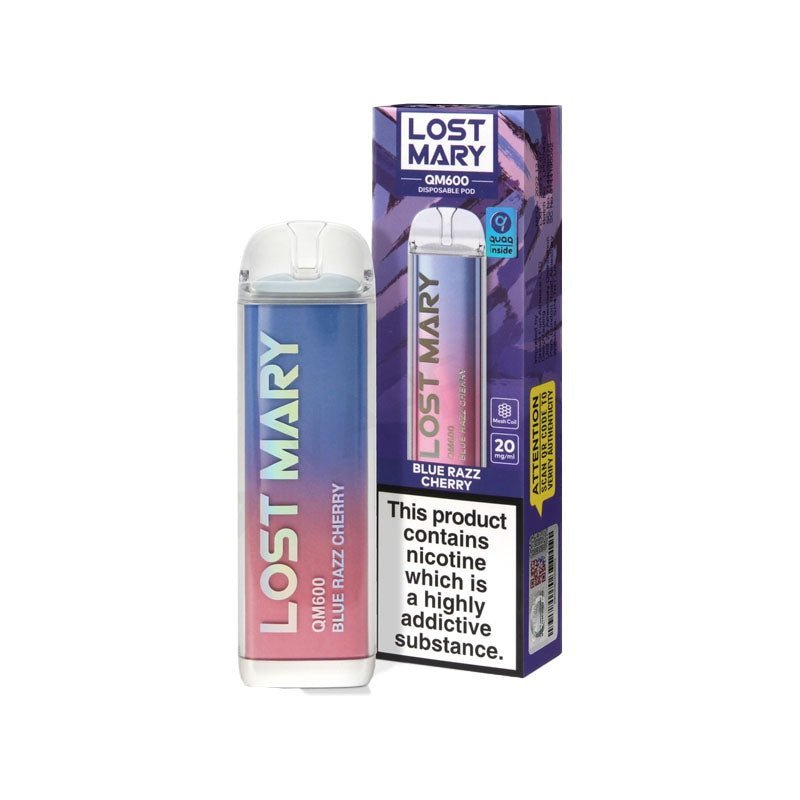 Lost Mary QM600 Disposable Vape Pod - Box of 10 - Best Vape Wholesale