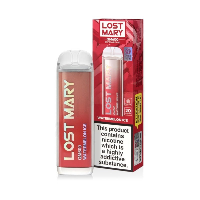 Lost Mary QM600 Disposable Vape Pod - Box of 10 - Best Vape Wholesale