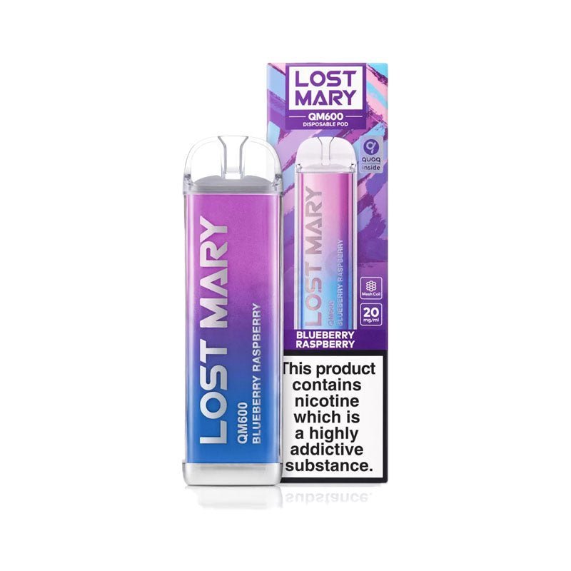 Lost Mary QM600 Disposable Vape Pod - Box of 10 - Best Vape Wholesale