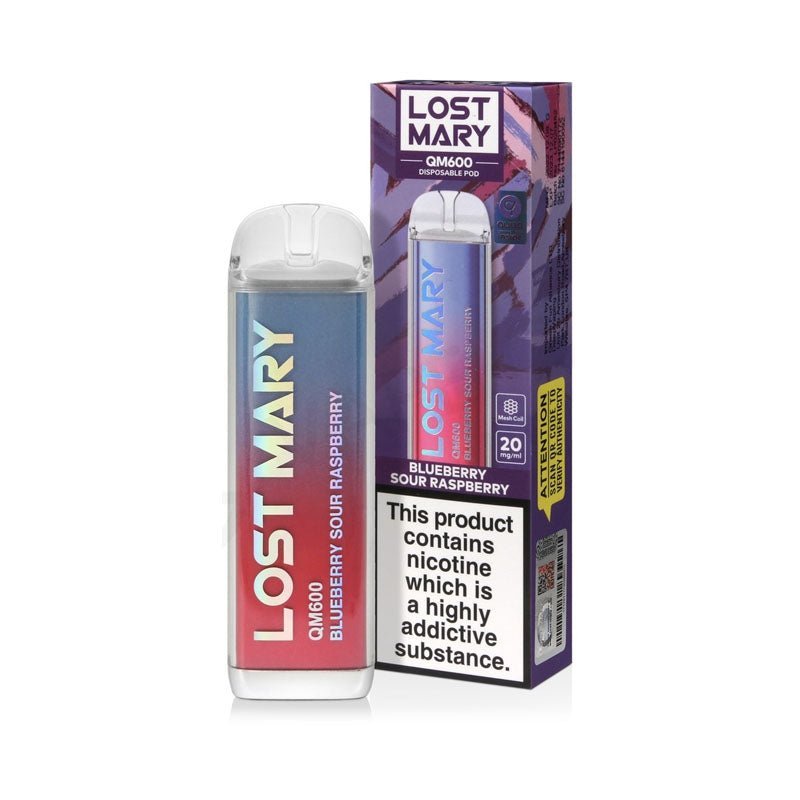 Lost Mary QM600 Disposable Vape Pod - Box of 10 - Best Vape Wholesale