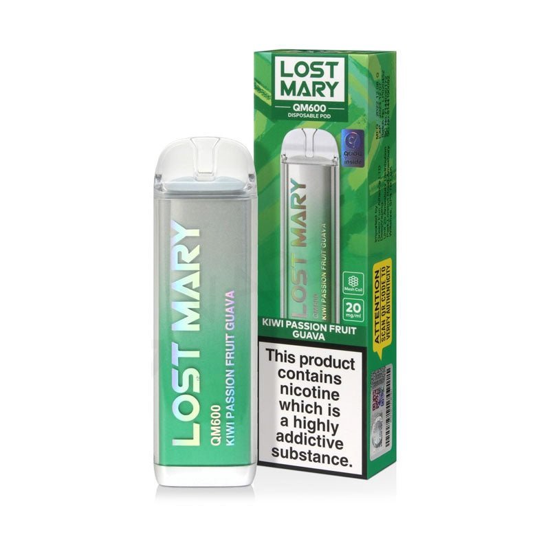 Lost Mary QM600 Disposable Vape Pod - Box of 10 - Best Vape Wholesale