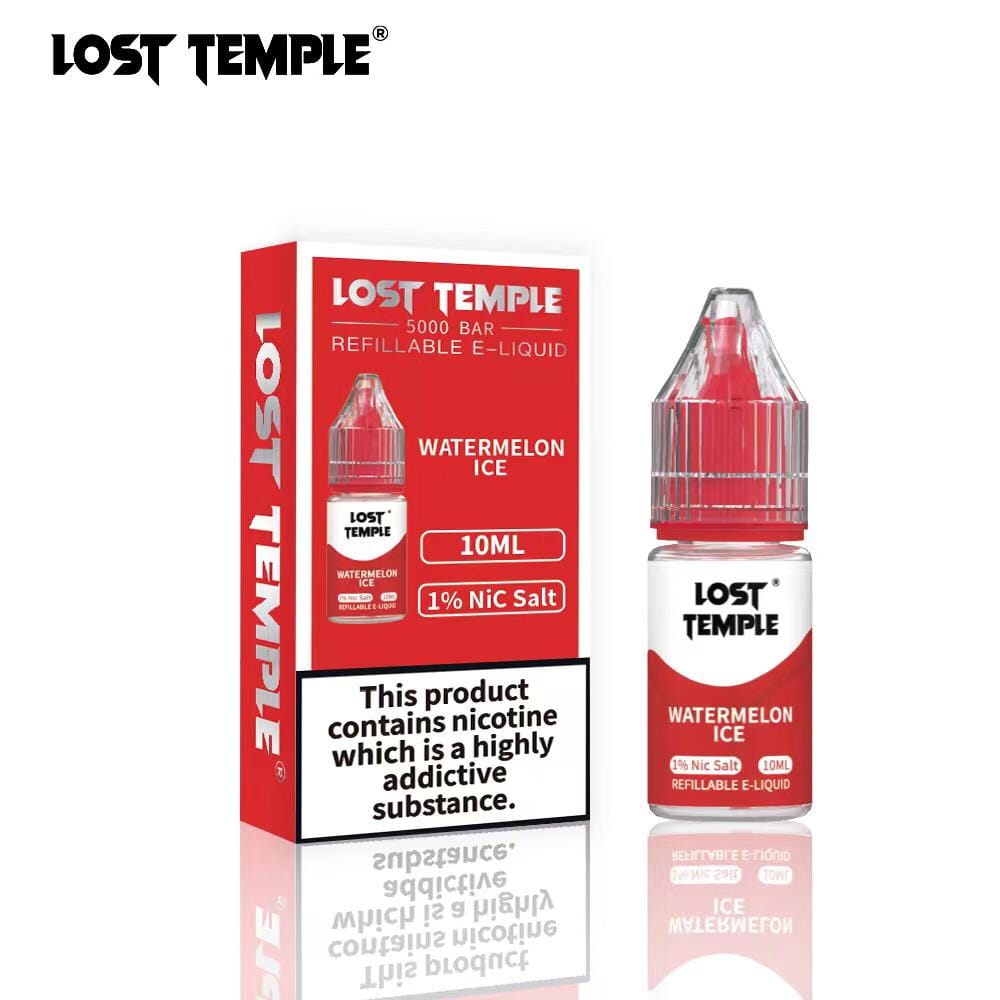 Lost Temple Nic Salts 10ml - Box of 10 - Best Vape Wholesale