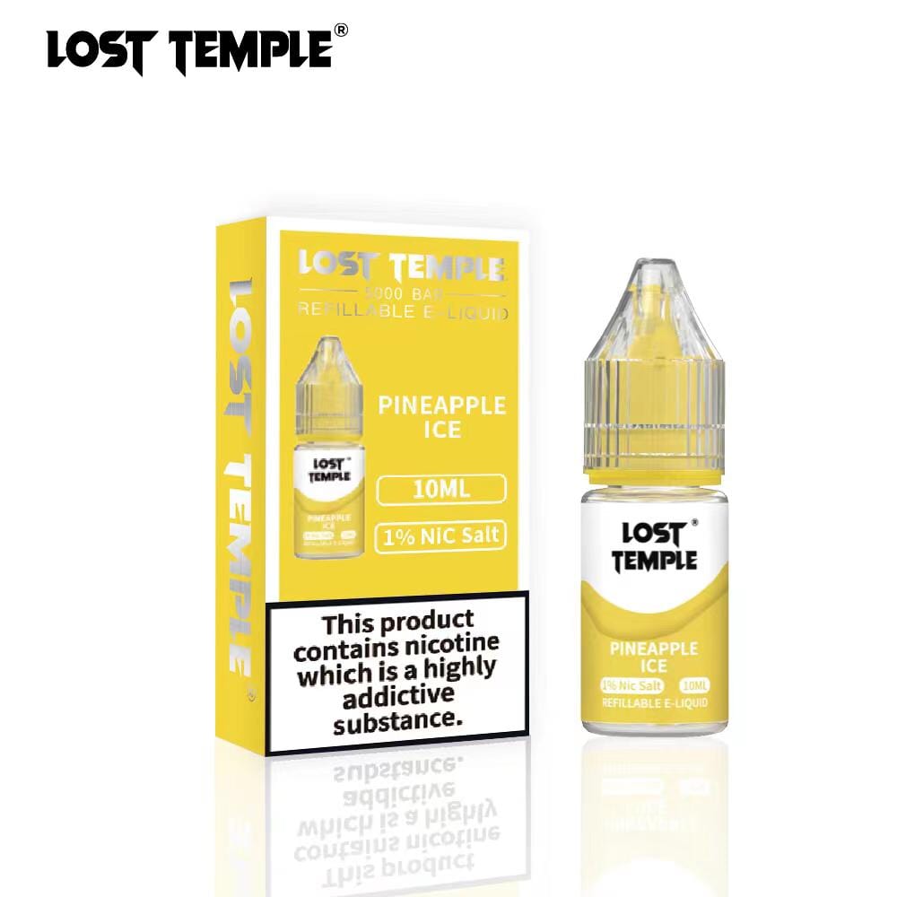 Lost Temple Nic Salts 10ml - Box of 10 - Best Vape Wholesale