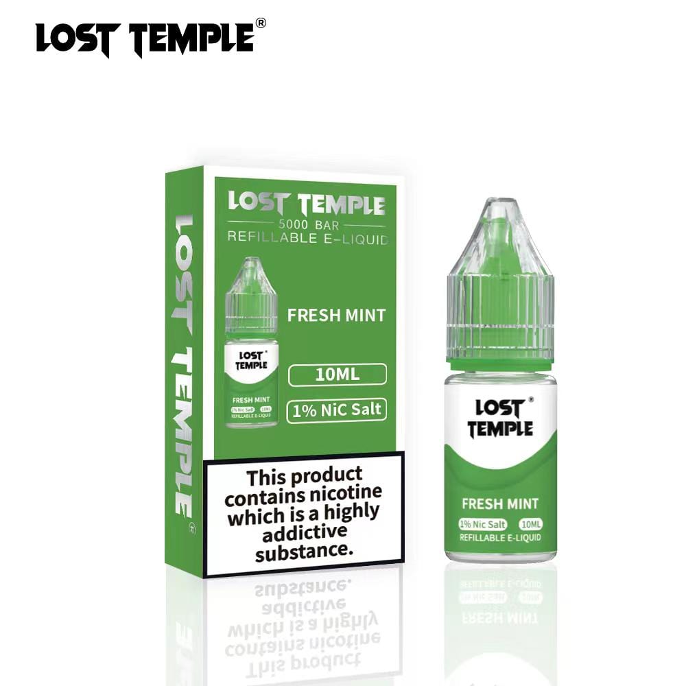 Lost Temple Nic Salts 10ml - Box of 10 - Best Vape Wholesale