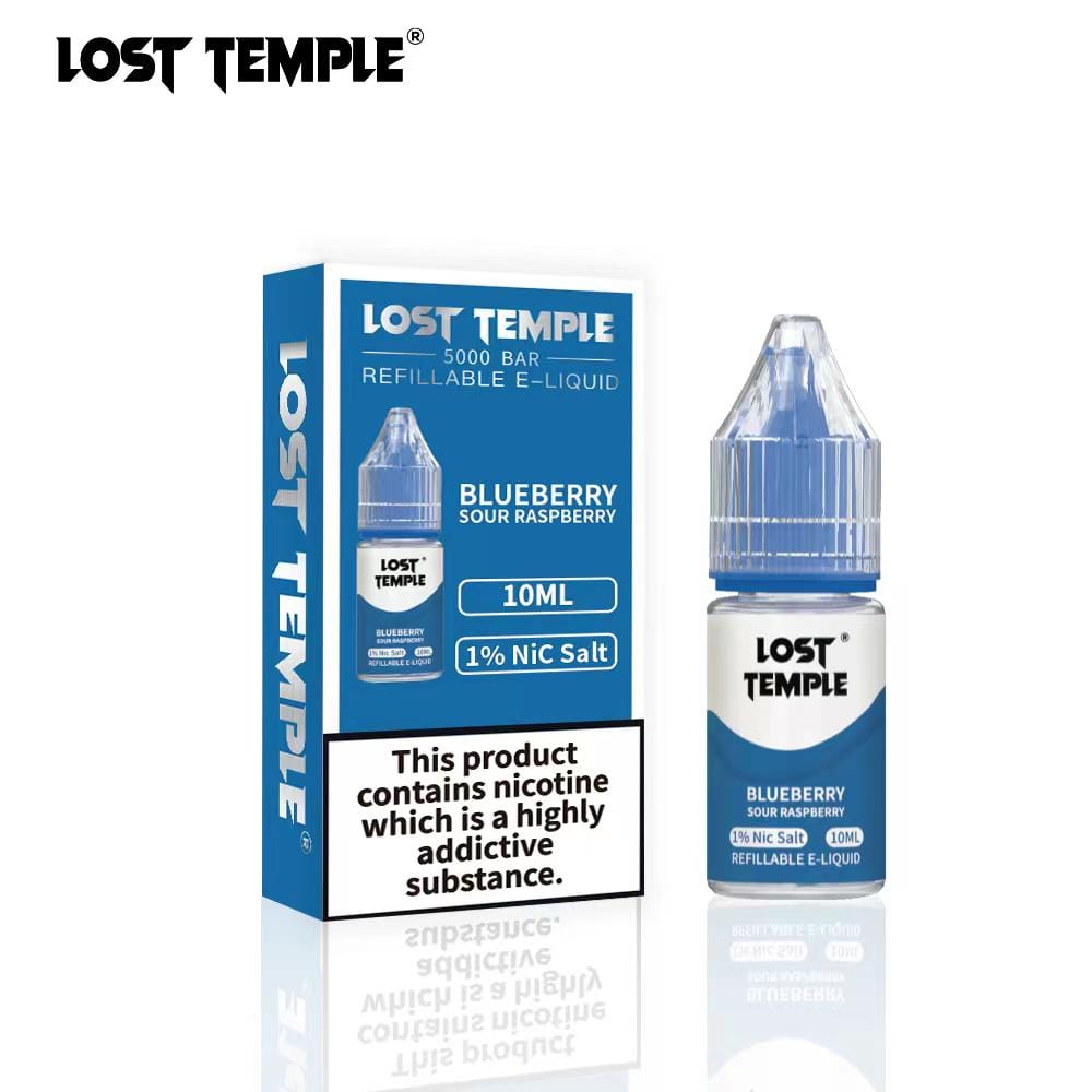 Lost Temple Nic Salts 10ml - Box of 10 - Best Vape Wholesale