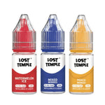 Buy Lost Temple Nic Salts 10ml - Box of 10 - Lemon Lime