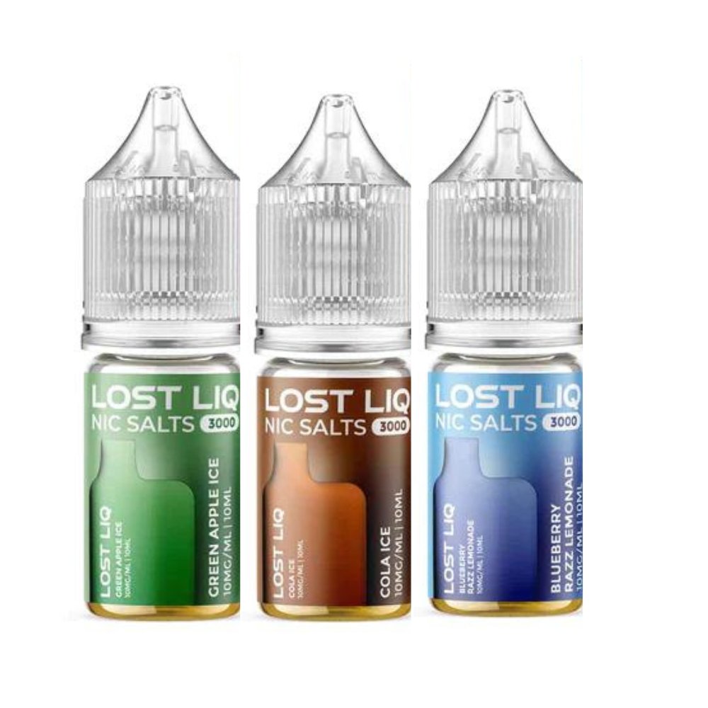 Lostliq 3000 Nic Salts 10ml - Box of 10 - Best Vape Wholesale