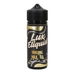Buy Lux E - liquid 100ml Shortfill - Original Milk Tea
