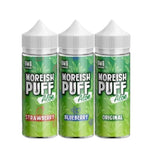Buy Moreish Puff Aloe 100ML Shortfill - Blueberry