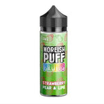 Buy Moreish Puff Fruits 100ML Shortfill - Strawberry Lime & Pear