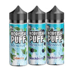 Buy Moreish Puff Menthol 100ML Shortfill - Blackberry