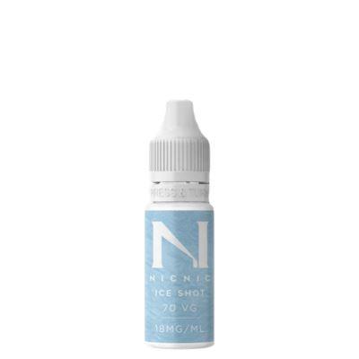 NIC NIC - NICOTINE ICE SHOT 18MG 70VG [BOX OF 120] - Best Vape Wholesale