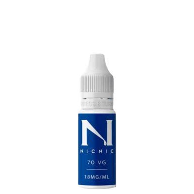 NIC NIC - NICOTINE SHOT 18MG 70VG [BOX OF 120] - Best Vape Wholesale