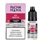 Buy Pacha Mama Nic Salts 10ml - Box of 10 - Red Grape Ice