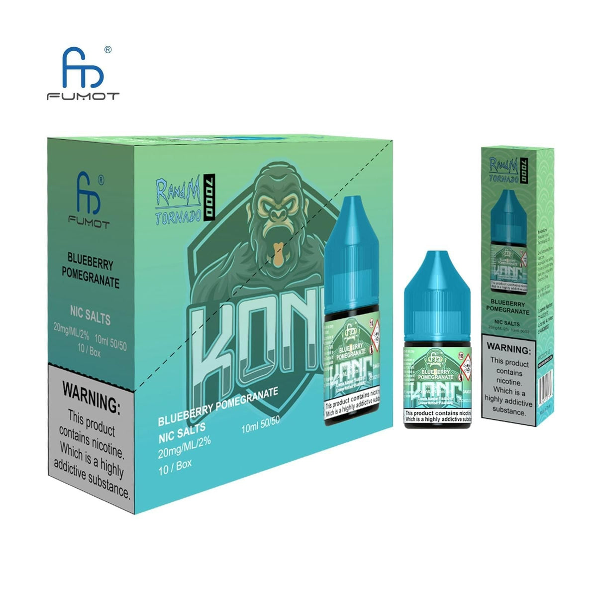 R and M 7000 Nic Salt 10ml - Box of 10 - Best Vape Wholesale