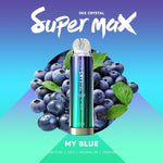 Buy Ske Crystal Original Super Max 4500 Disposable Vape Puff Pod Box Of 10 - My Blue