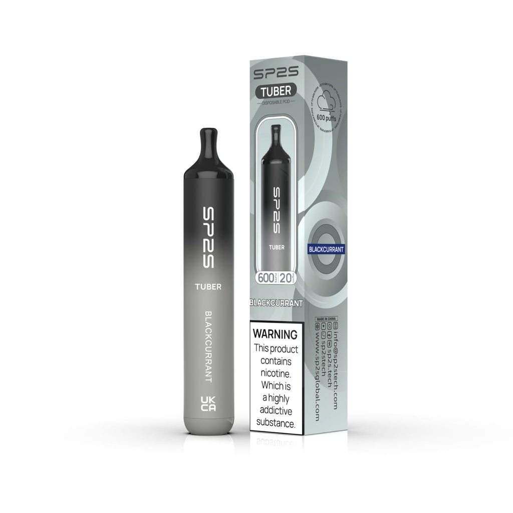 SP2S Tuber 600 Puffs Disposable Vape Pod Box of 10 - Best Vape Wholesale