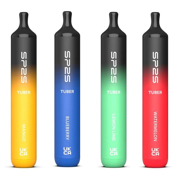 SP2S Tuber 600 Puffs Disposable Vape Pod Box of 10 - Best Vape Wholesale
