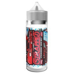 Buy Strapped Ice 100ML Shortfill - Strawberry Sour Belt On Ice