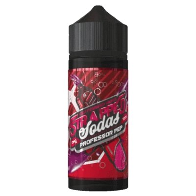 Buy Strapped Sodas 100ML Shortfill - Professor Pep