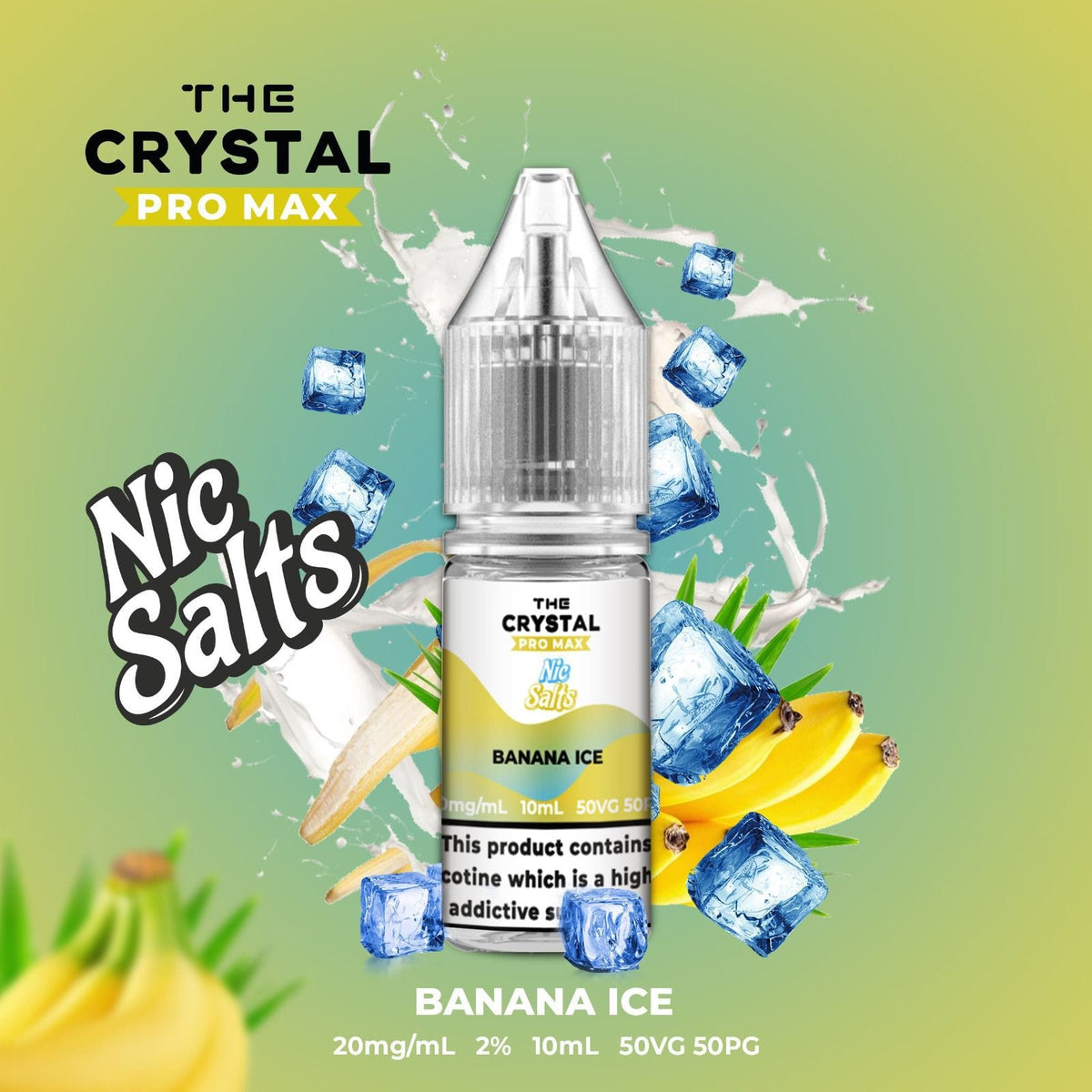 The Crystal Pro Max Hayati Nic Salts 10ml - Box of 10 - Best Vape Wholesale