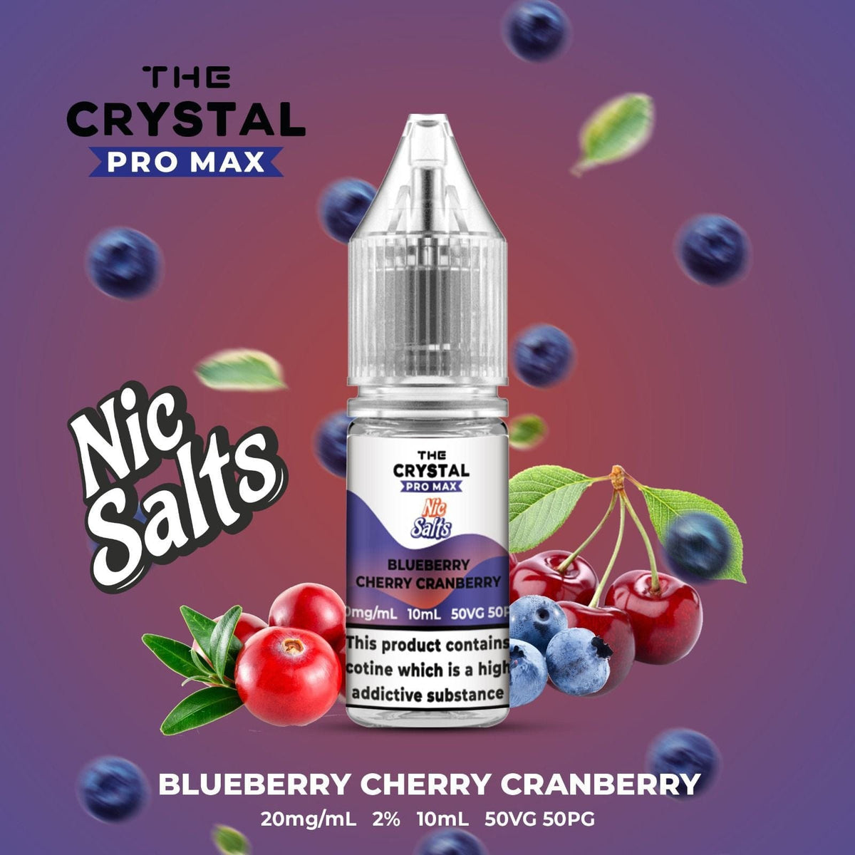 The Crystal Pro Max Hayati Nic Salts 10ml - Box of 10 - Best Vape Wholesale