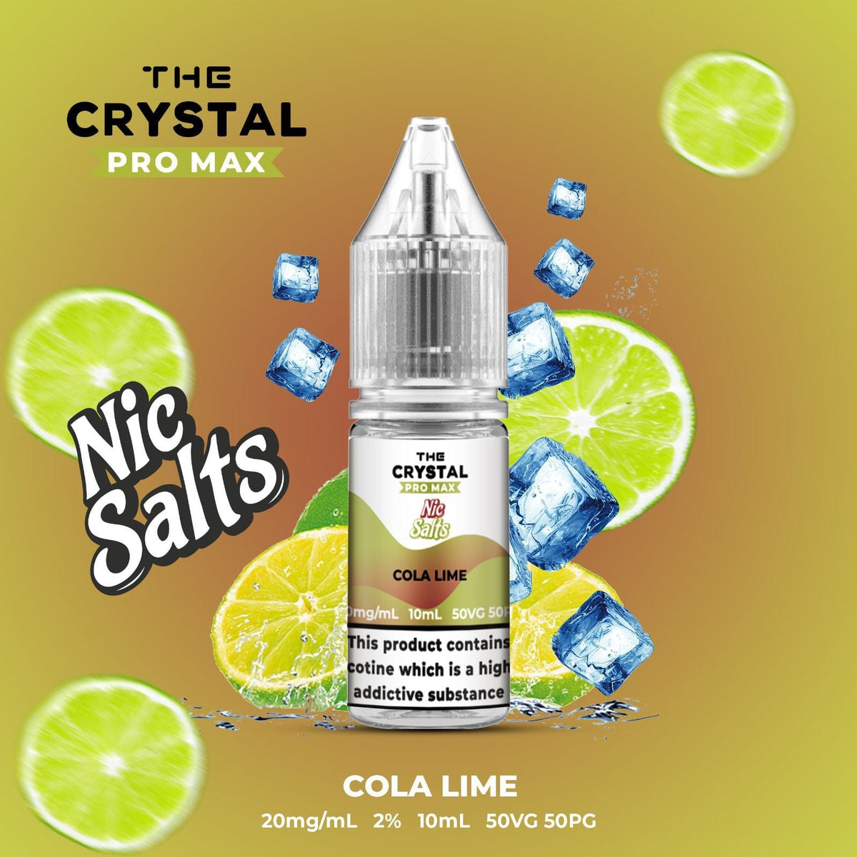 The Crystal Pro Max Hayati Nic Salts 10ml - Box of 10 - Best Vape Wholesale