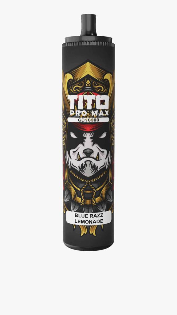Tito Pro Max GD 10000 Disposable Vape Pod Box of 10 - Best Vape Wholesale