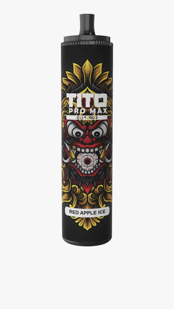 Tito Pro Max GD 10000 Disposable Vape Pod Box of 10 - Best Vape Wholesale