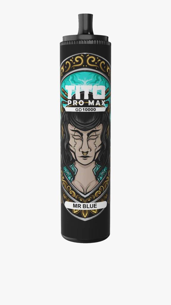 Tito Pro Max GD 10000 Disposable Vape Pod Box of 10 - Best Vape Wholesale