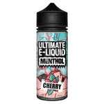 Buy Ultimate Menthol 100ml Shortfill - Cherry