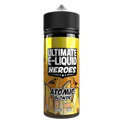 Buy Ultimate Puff Heroes 100ML Shortfill - Atomic Blonde