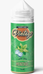 Buy Vintage Juice 100ML Shortfill - Menthol