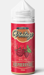 Buy Vintage Juice 100ML Shortfill - Raspberryade