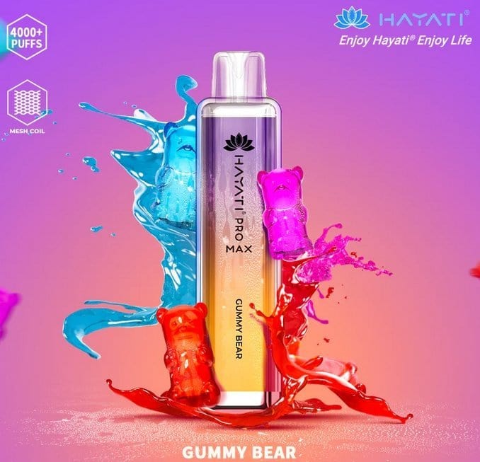 Zero Nicotine Hayati Pro Max 4000 Puffs Disposable Vape Box of 10 - Best Vape Wholesale