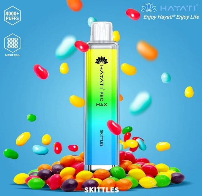 Zero Nicotine Hayati Pro Max 4000 Puffs Disposable Vape Box of 10 - Best Vape Wholesale