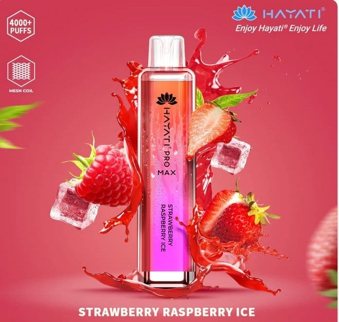 Zero Nicotine Hayati Pro Max 4000 Puffs Disposable Vape Box of 10 - Best Vape Wholesale