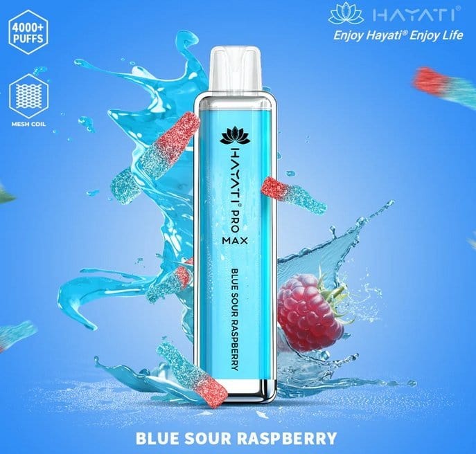 Zero Nicotine Hayati Pro Max 4000 Puffs Disposable Vape Box of 10 - Best Vape Wholesale