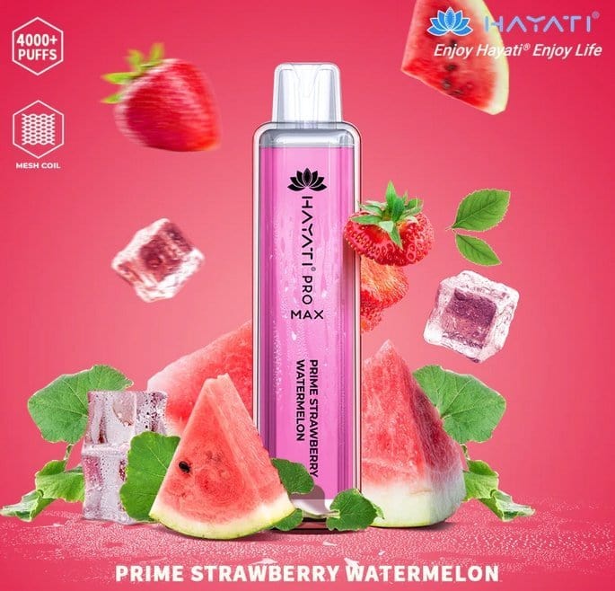Zero Nicotine Hayati Pro Max 4000 Puffs Disposable Vape Box of 10 - Best Vape Wholesale