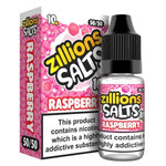 Buy Zillions Nic Salt 10ml Pack of 5 - Raspberry