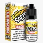 Buy Zillions Nic Salt 10ml Pack of 5 - Lemon